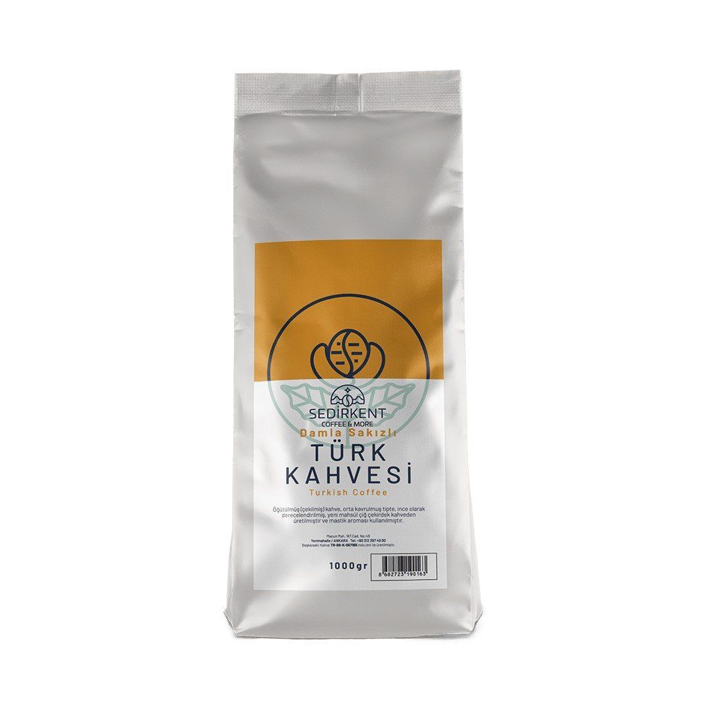 Türk Kahvesi Damla Sakızlı (1kg)