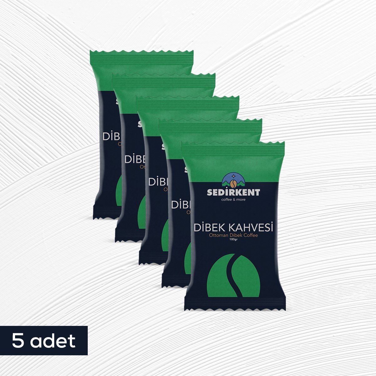 Türk Kahvesi Dibek (5x100gr)