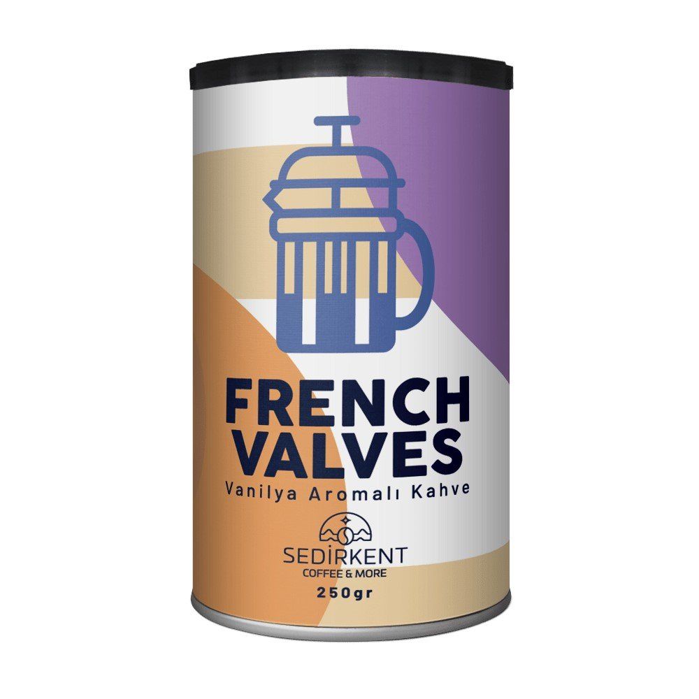 French valves Filtre Kahve Metal Kutu (250gr)